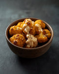 Roast cauliflower with tahini and sesame