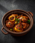 Moroccan chicken with preserved lemon and olives