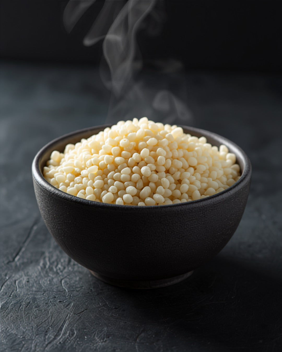 Fluffy steamed couscous
